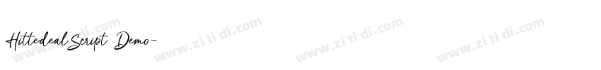 HittedealScript Demo字体转换